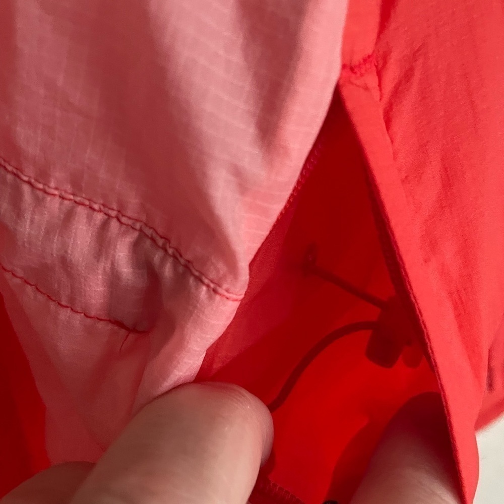 Nike Girls Impossibly Light Running Jacket S Orange Pink - Picture 7 of 13